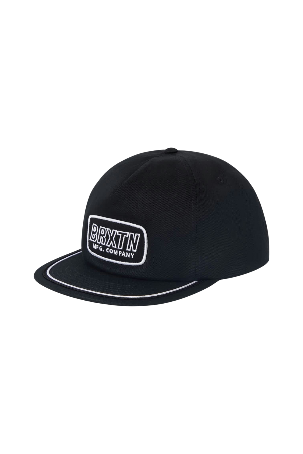 Brixton Telford High Profile Snapback Cap Black