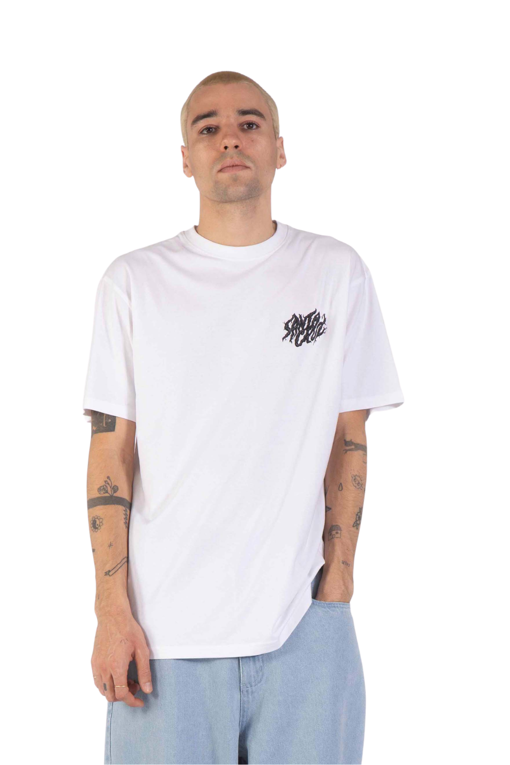 Santa Cruz Rankine Monster Mens T-Shirt White