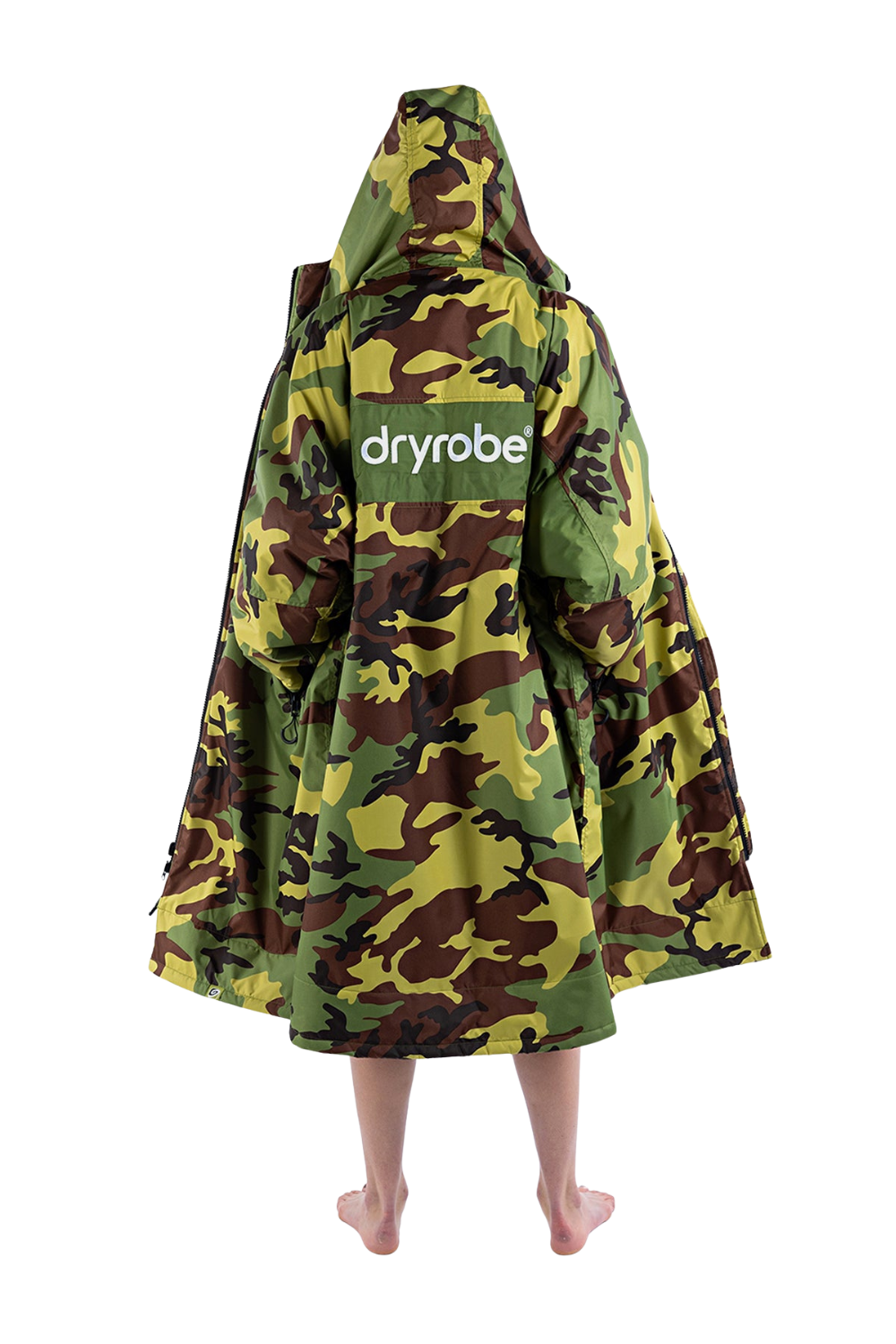 Dryrobe Remix Long Sleeve Camo / Grey / Green