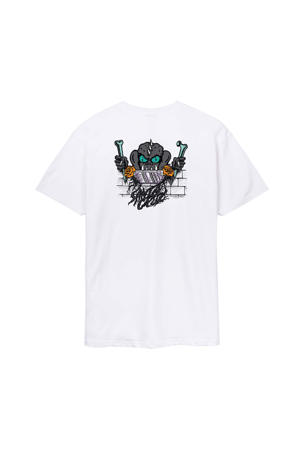 Santa Cruz Rankine Monster Mens T-Shirt White