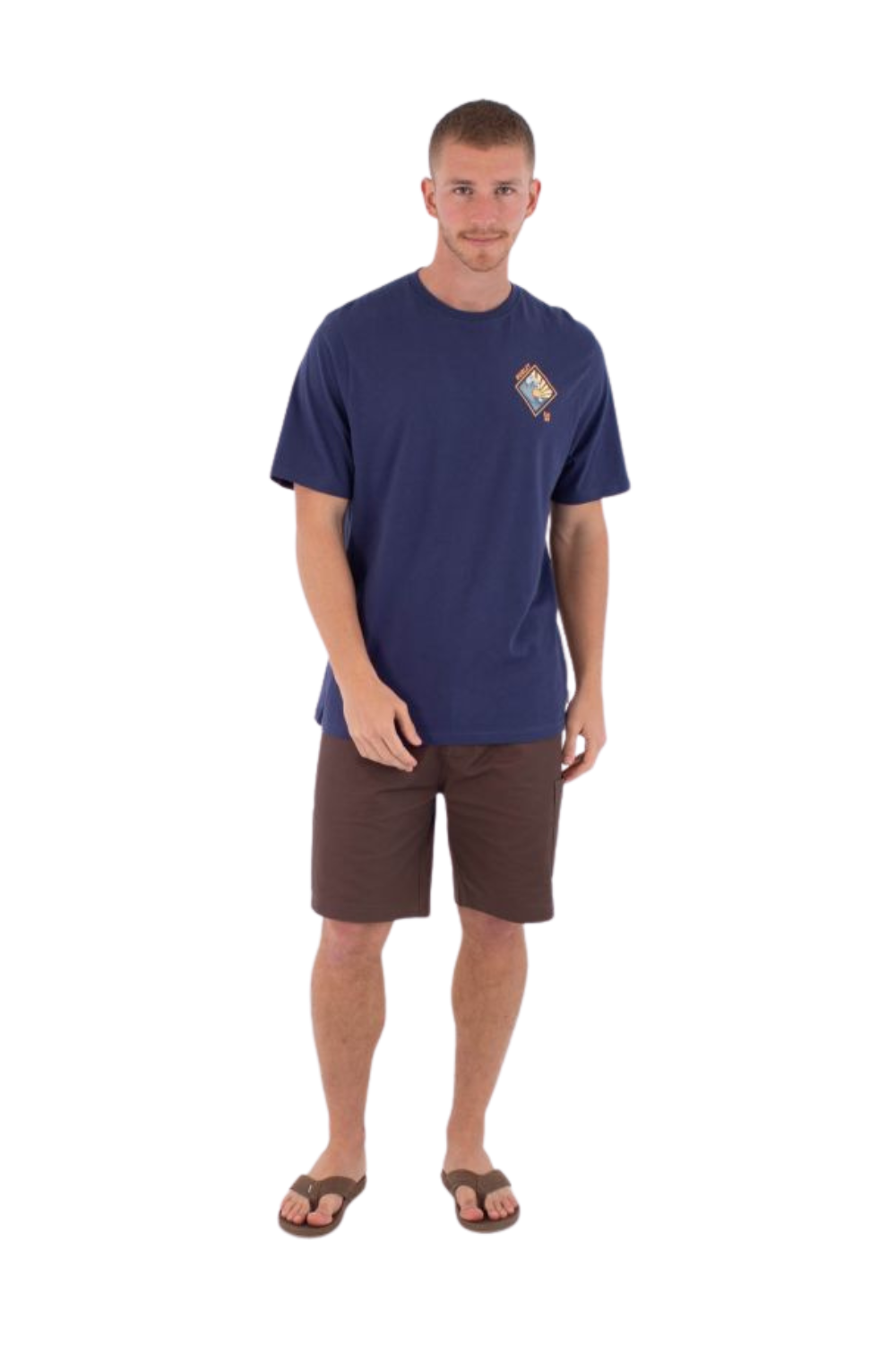 Hurley Printing Press Disques Mens T-Shirt Distroyer