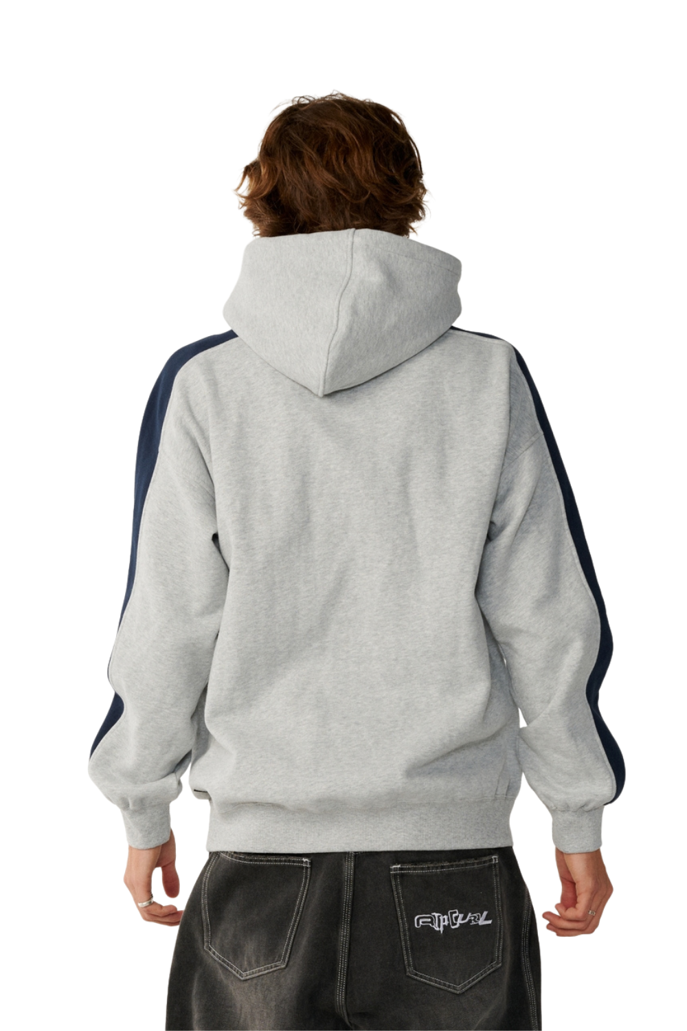 Rip Curl Archive Mens Panel Hoodie Grey Marle