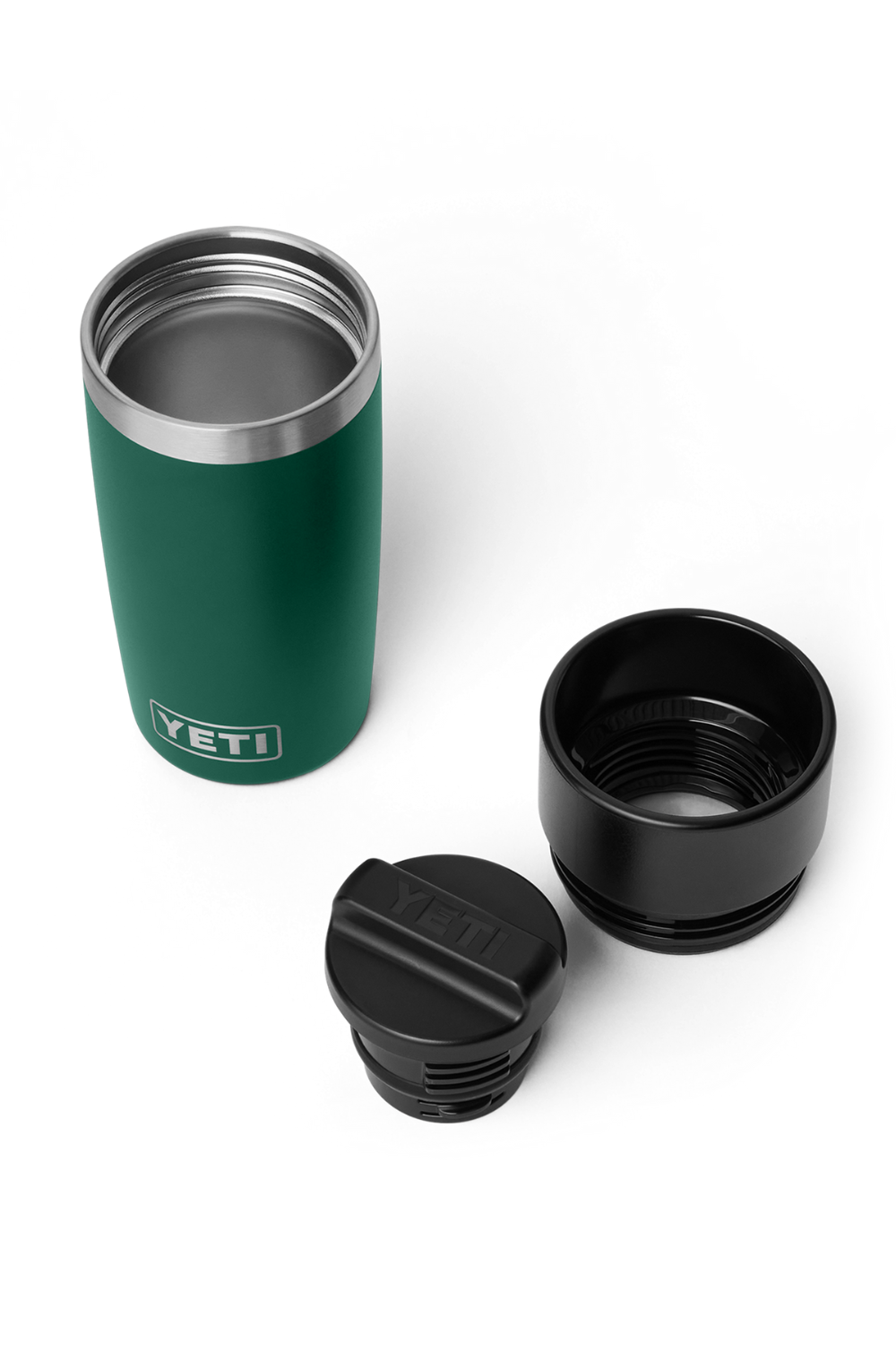 Yeti Rambler 12 Oz Travel Bottle Black Forest Green