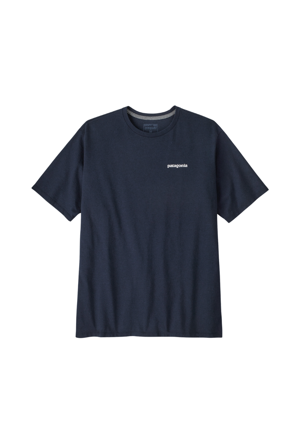 Patagonia Mens P-6 Logo Responsibili T-Shirt New Navy