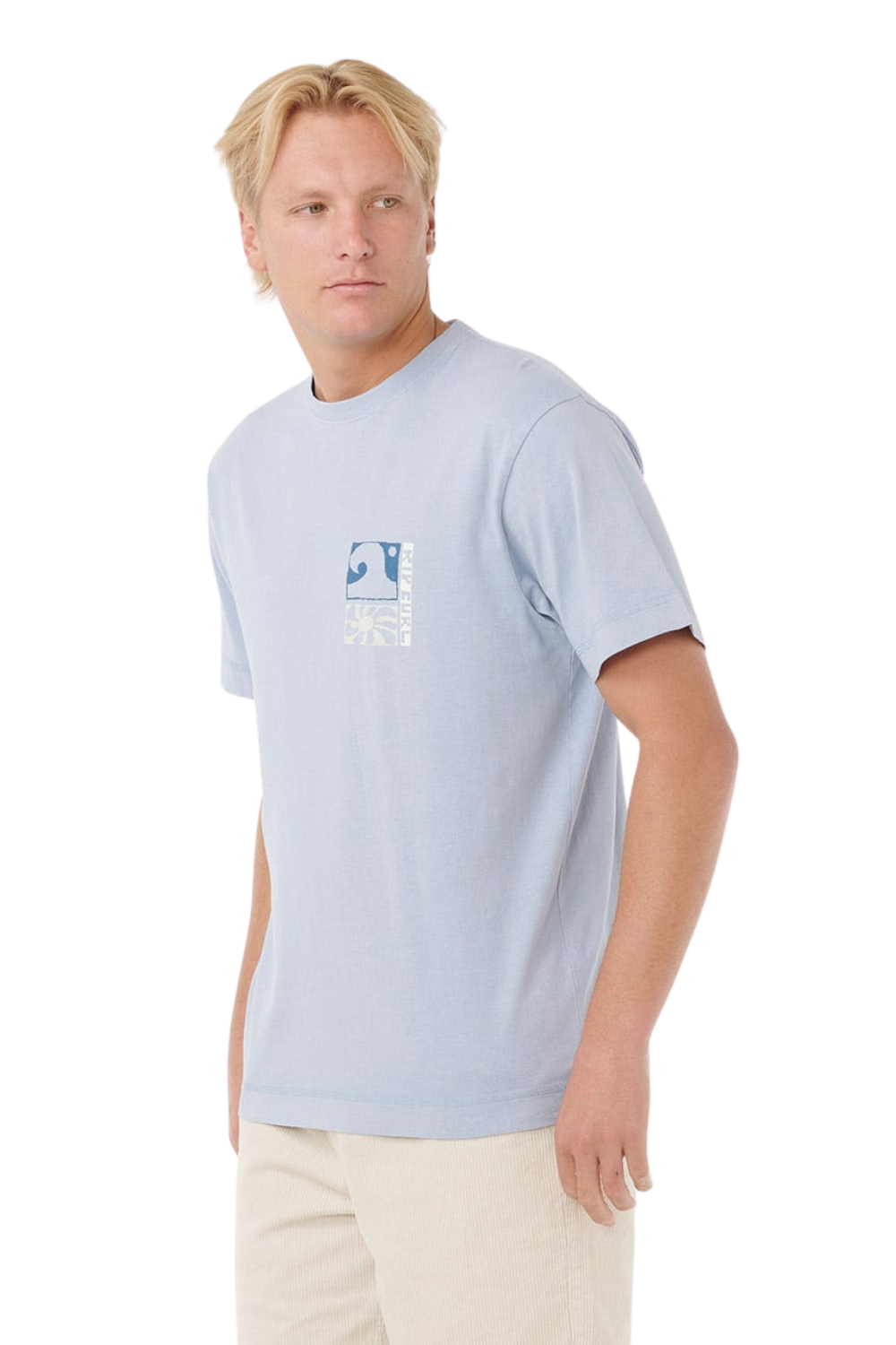 Rip Curl Artist Of The Search Ty Williams Coastline T-Shirt Spray Blue