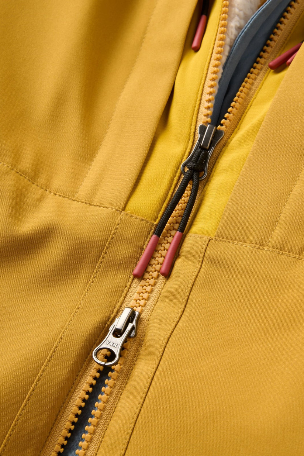 Passenger Lumi Colour Block Womens Parka Dusty Ochre