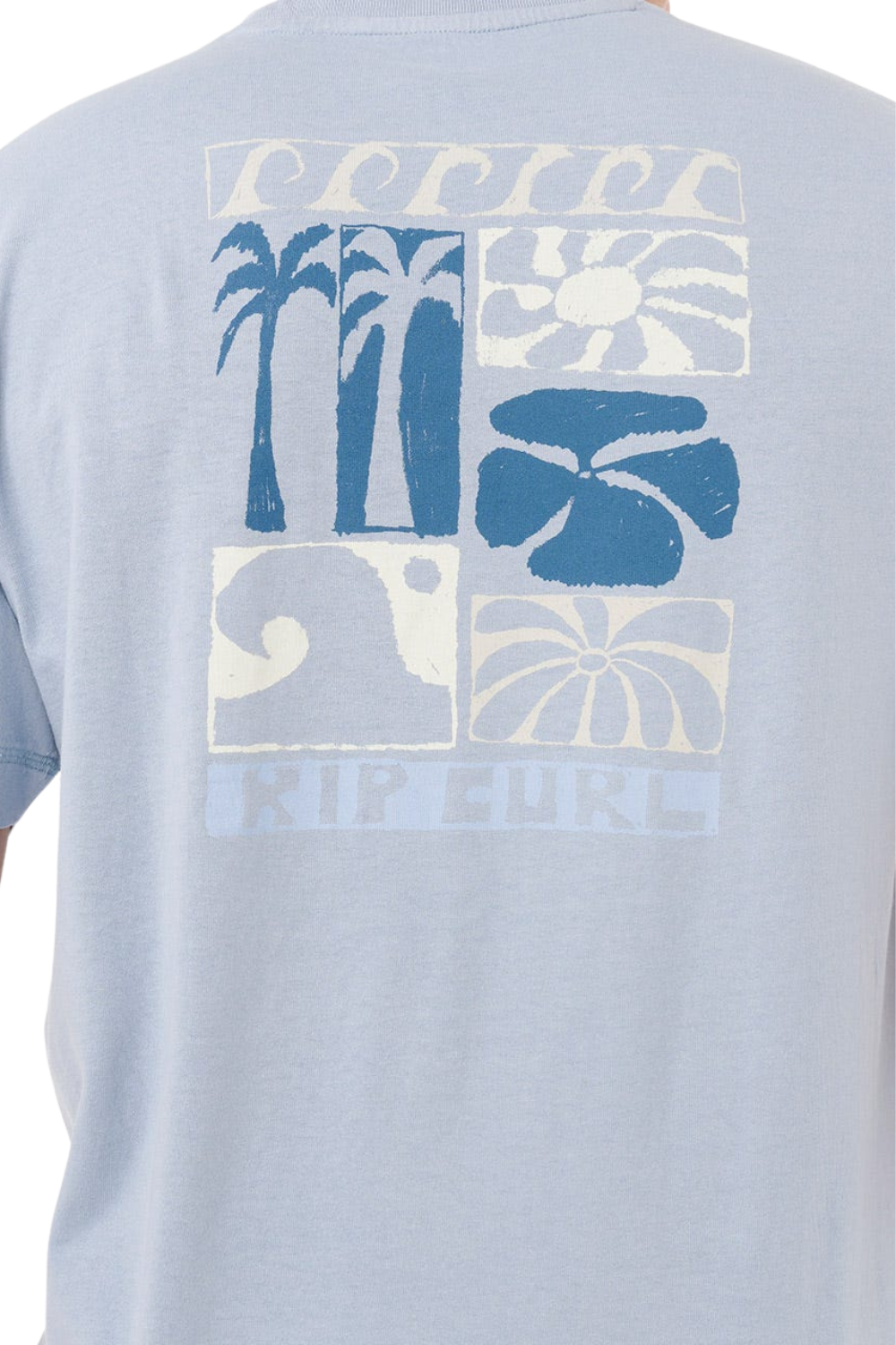 Rip Curl Artist Of The Search Ty Williams Coastline T-Shirt Spray Blue