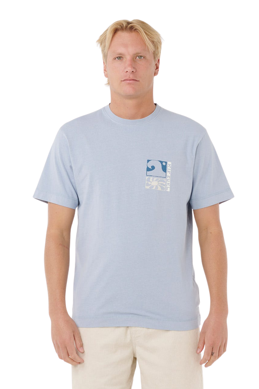 Rip Curl Artist Of The Search Ty Williams Coastline T-Shirt Spray Blue