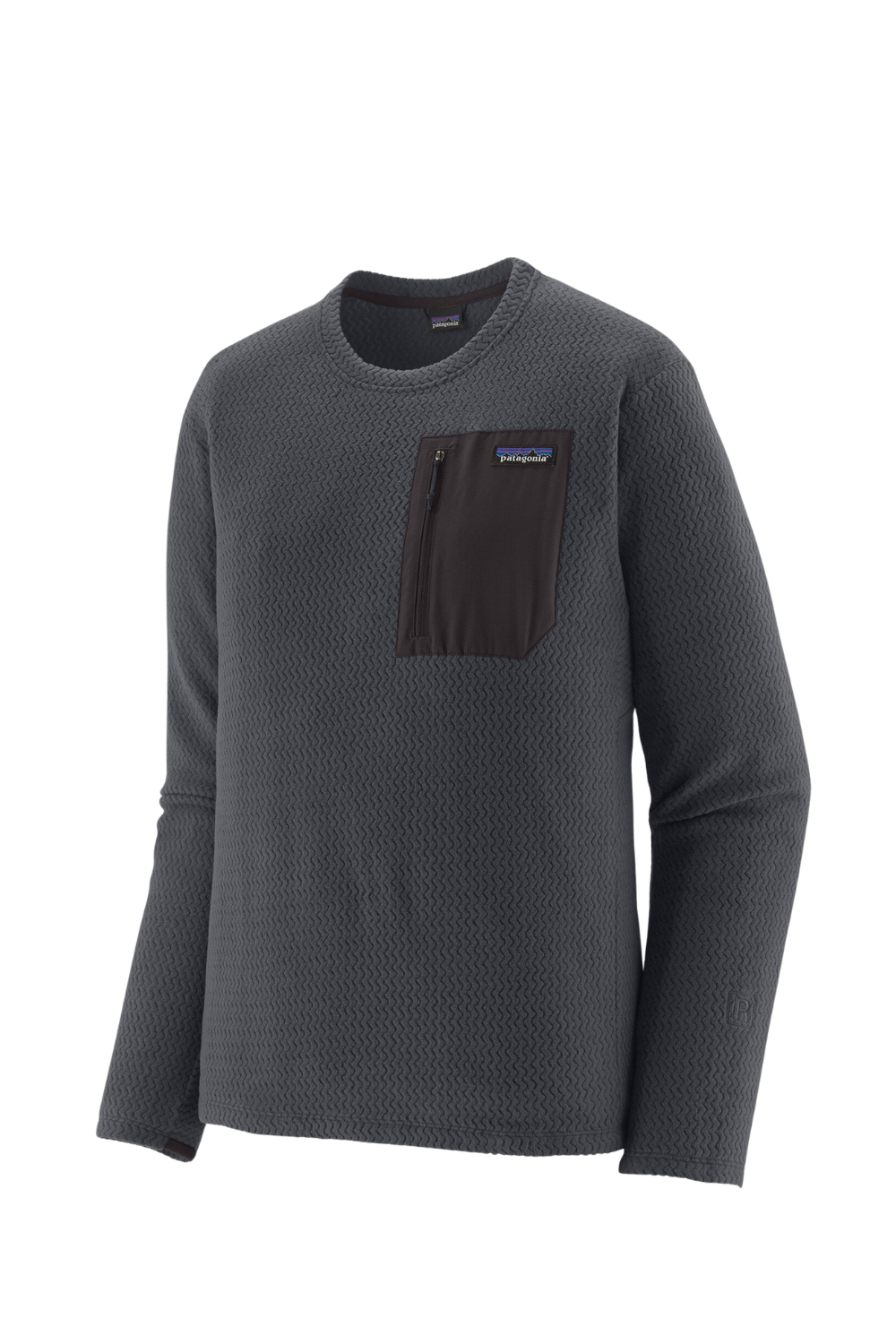 Patagonia Mens R1 Air Fleece Crewneck Smolder Blue