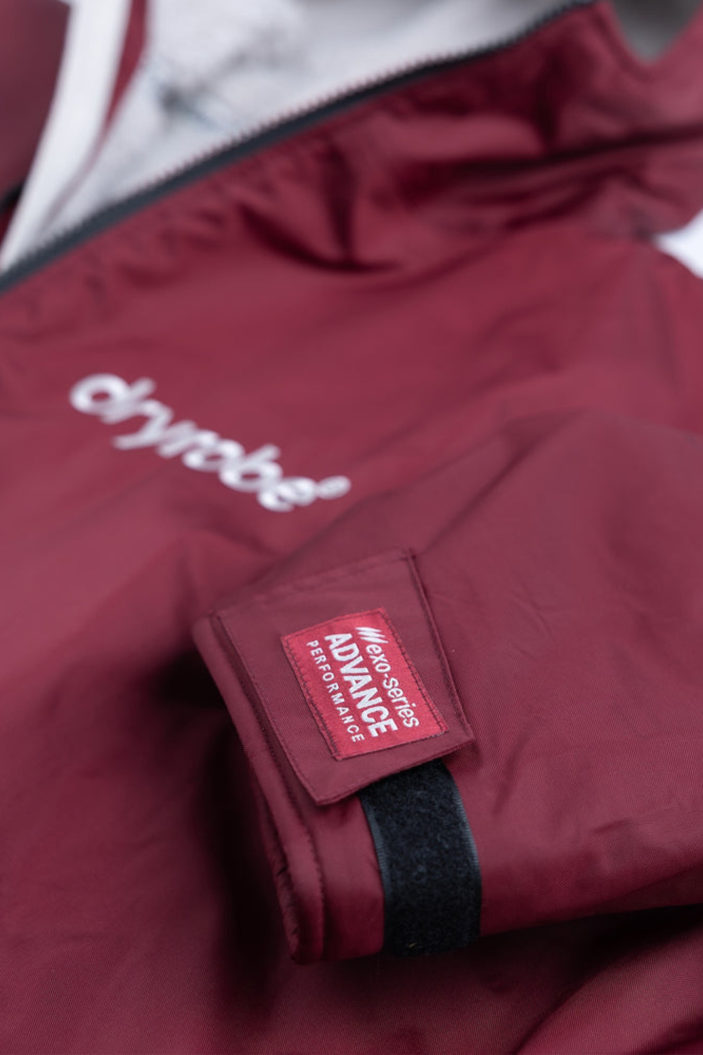 Dryrobe Advance Long Sleeve Burgundy / Grey