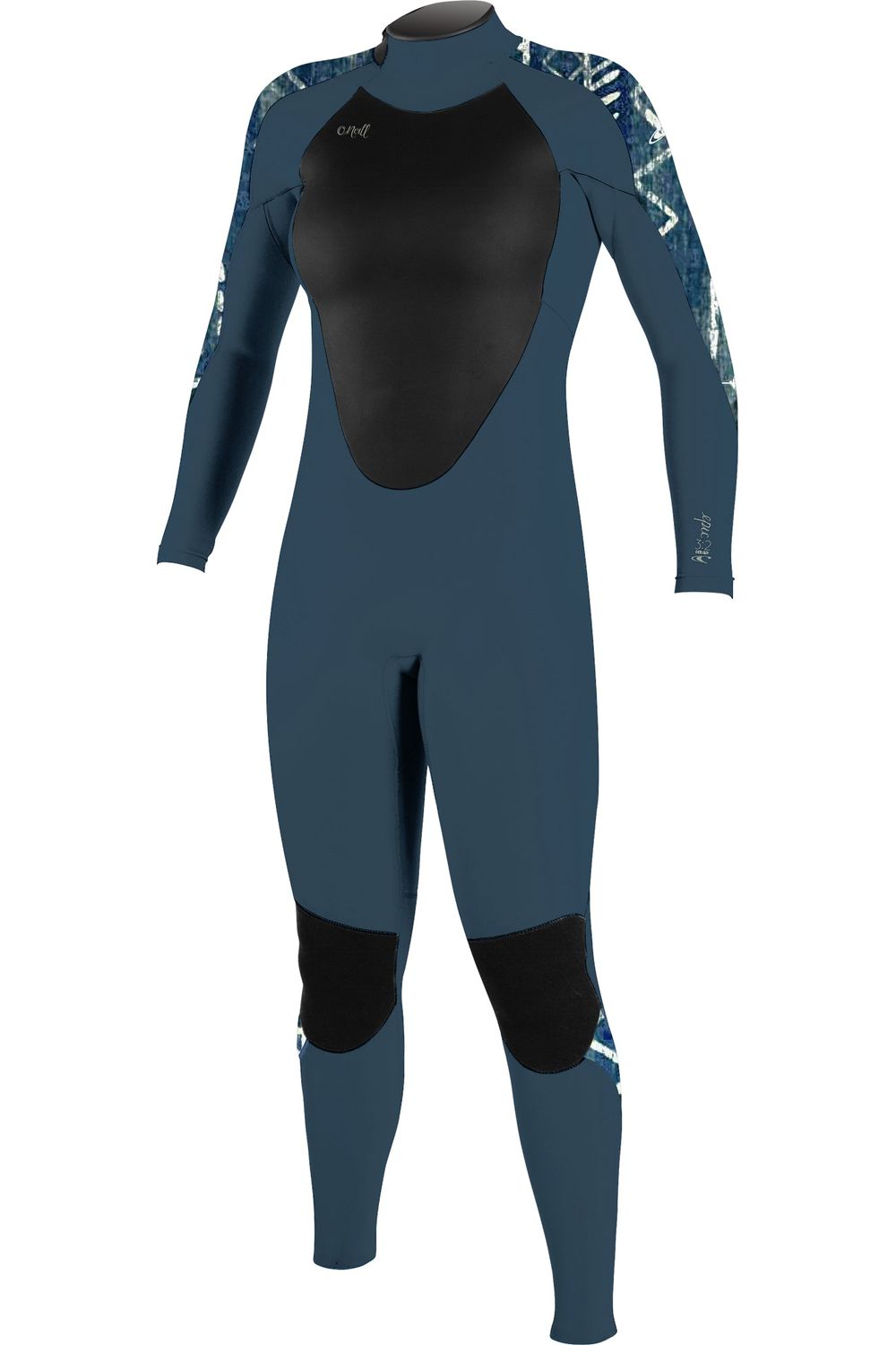 O'Neill Girls Epic 5/4 Back Zip Wetsuit Navy Blue