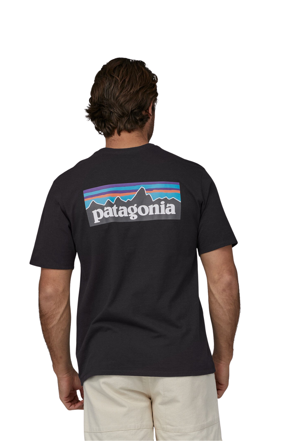 Patagonia P-6 Logo Responsibili-Tee Black