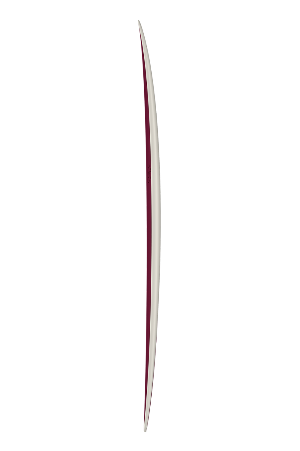 Torq Delpero TET Mid Pro Wide Surfboard Burgundy