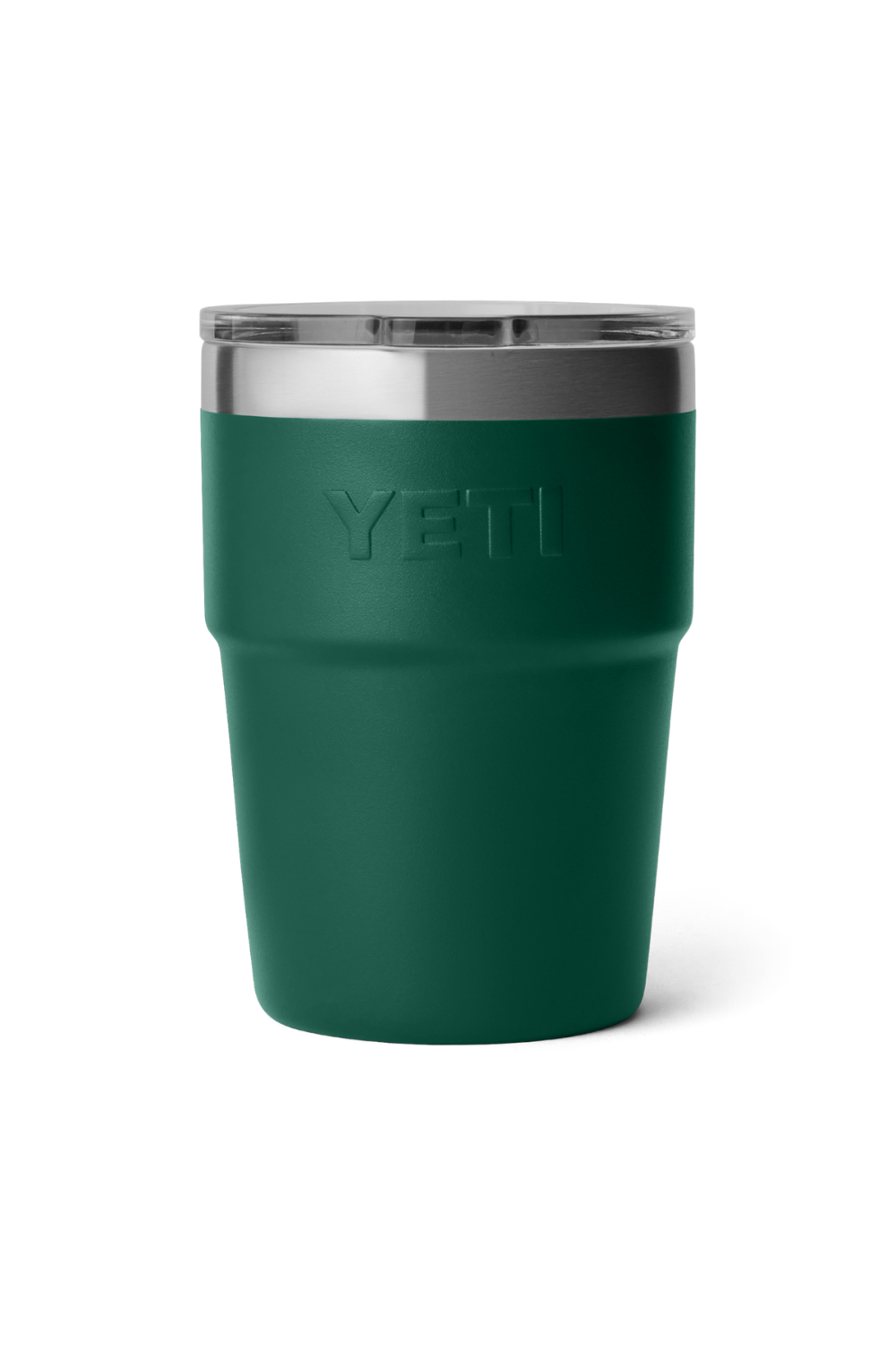 Yeti Rambler 16 Oz Stackable Cup Black Forest Green