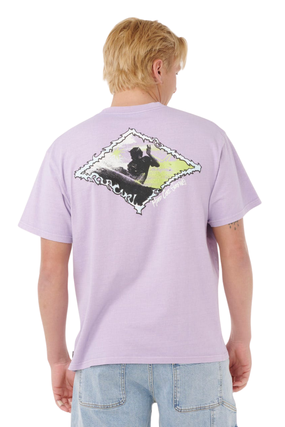Rip Curl Raw Energy Thrash T-Shirt Iced Lavender
