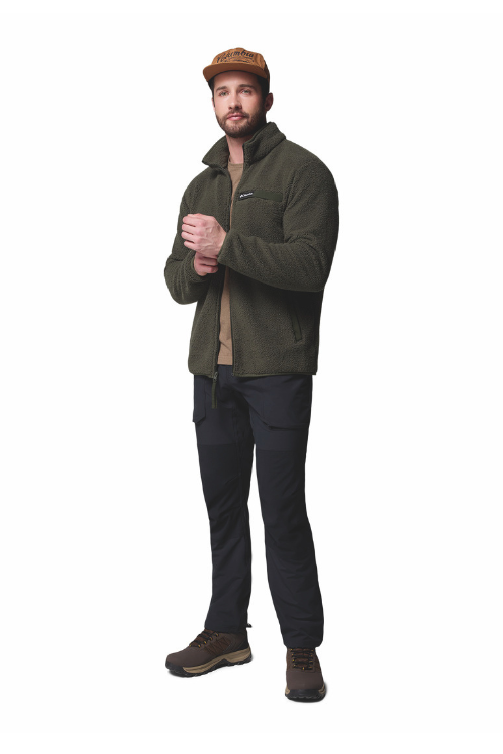 Columbia Rugged Ridge III Full Zip Sherpa Fleece Greenscape