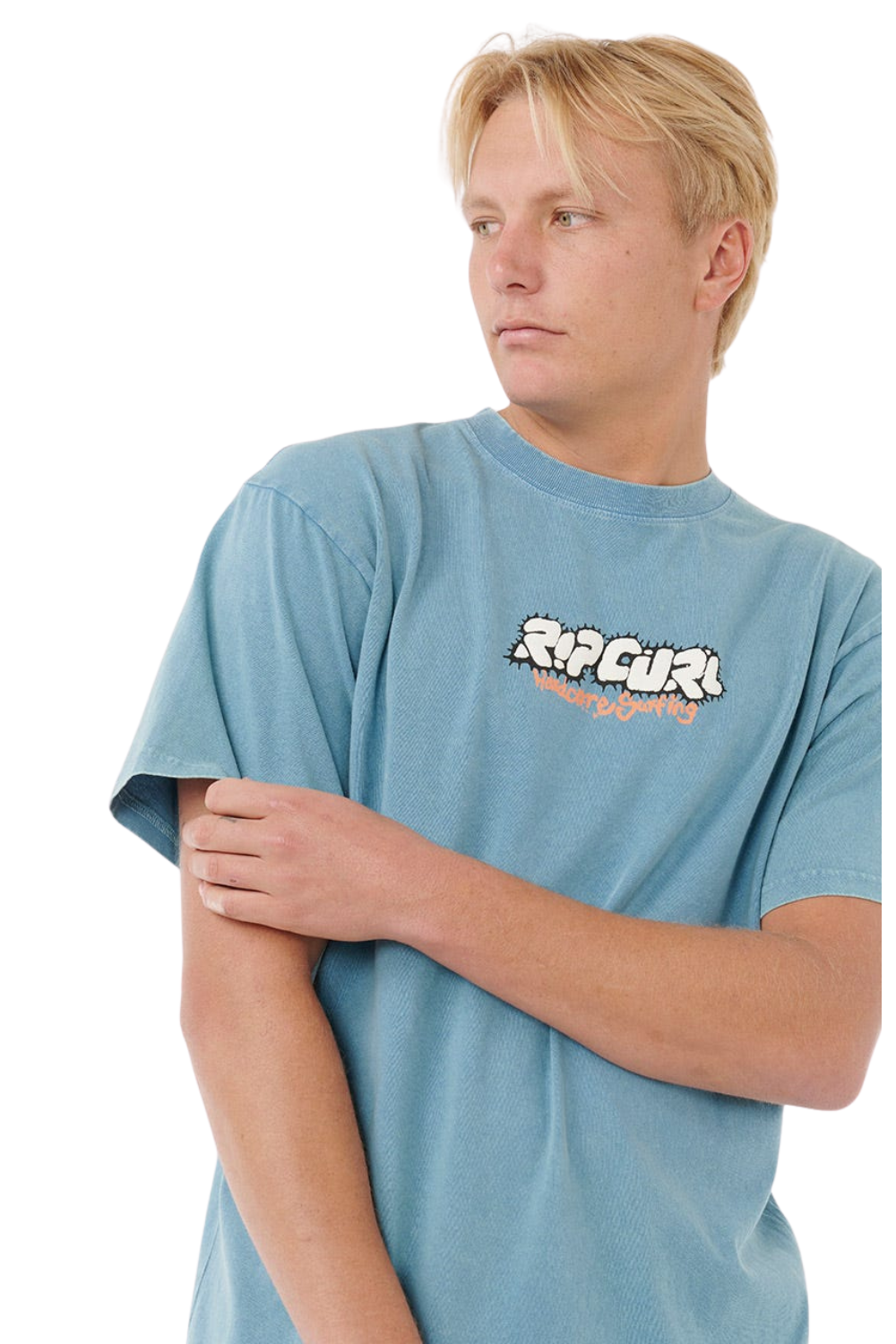 Rip Curl Raw Energy Bubble T-Shirt Storm Blue