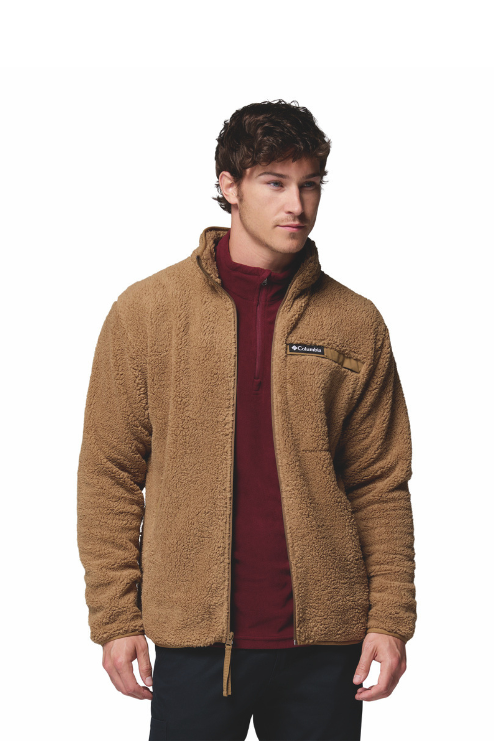 Columbia Rugged Ridge III Full Zip Sherpa Fleece Delta