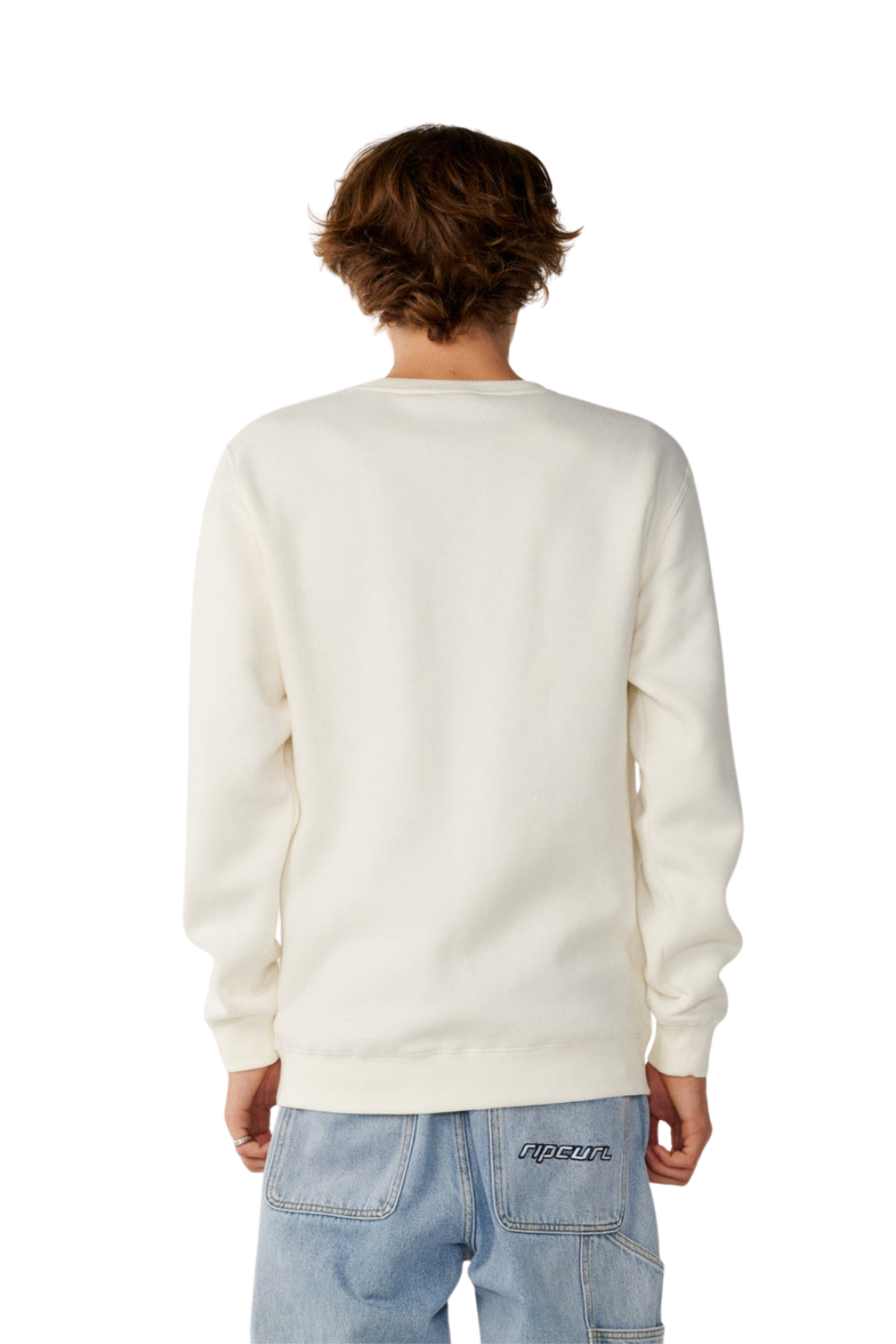 Rip Curl Staple Mens Crew Bone
