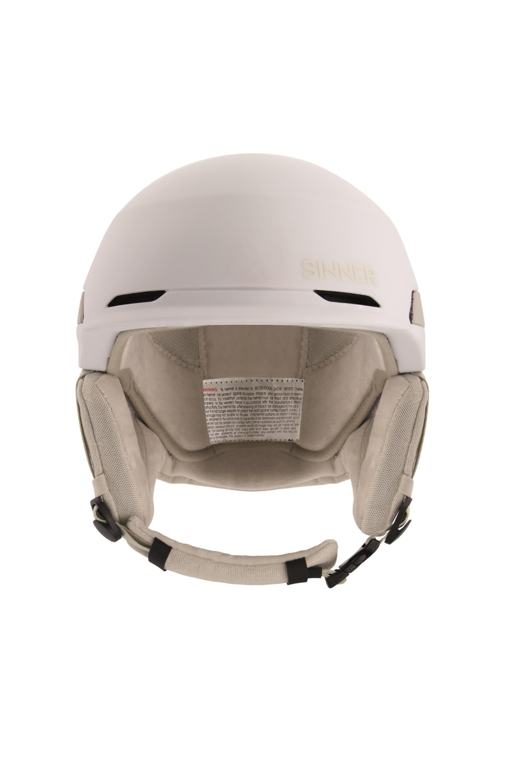 Sinner Zermatt Snow Helmet Matte White
