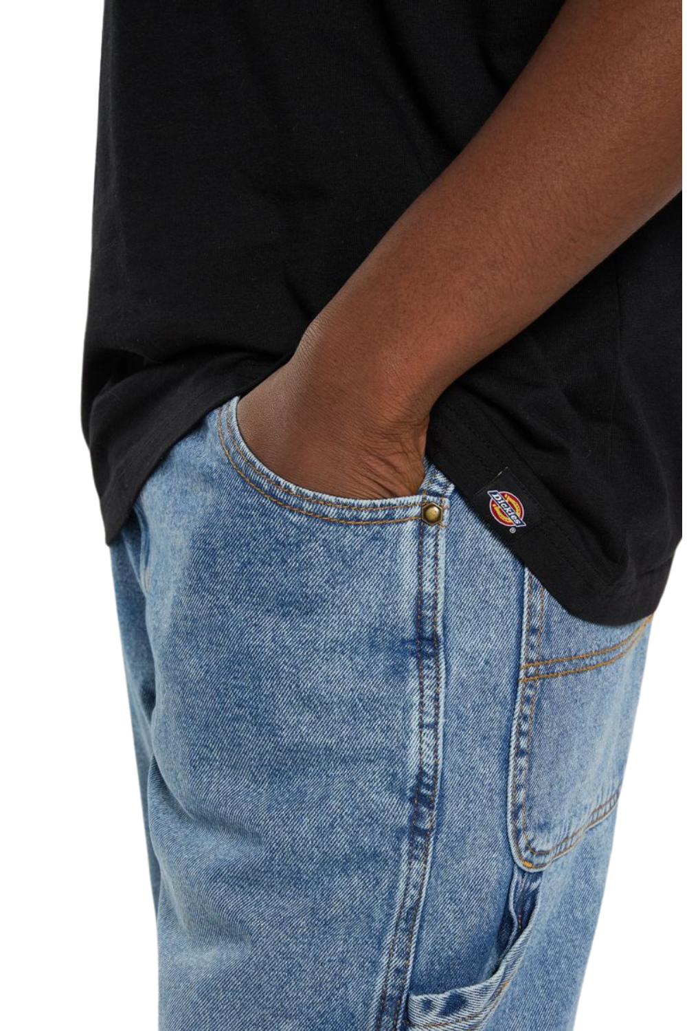 Dickies Donut House Light Weight Short Sleeve T-Shirt Black