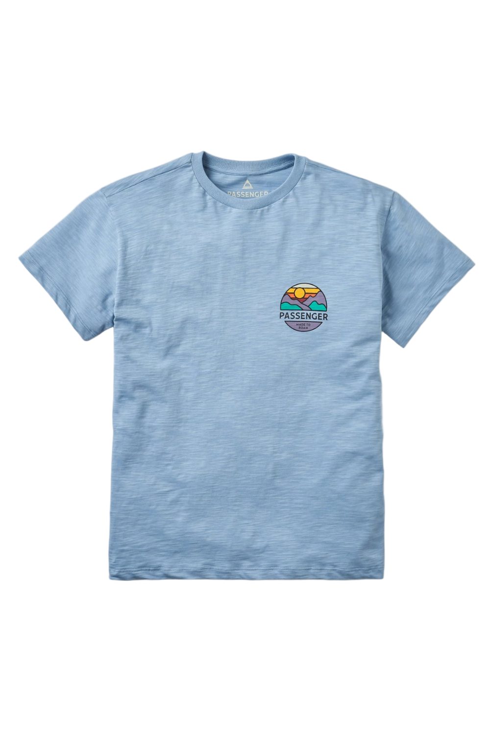 Passenger Laidback Recycled Cotton T-Shirt Faded Denim