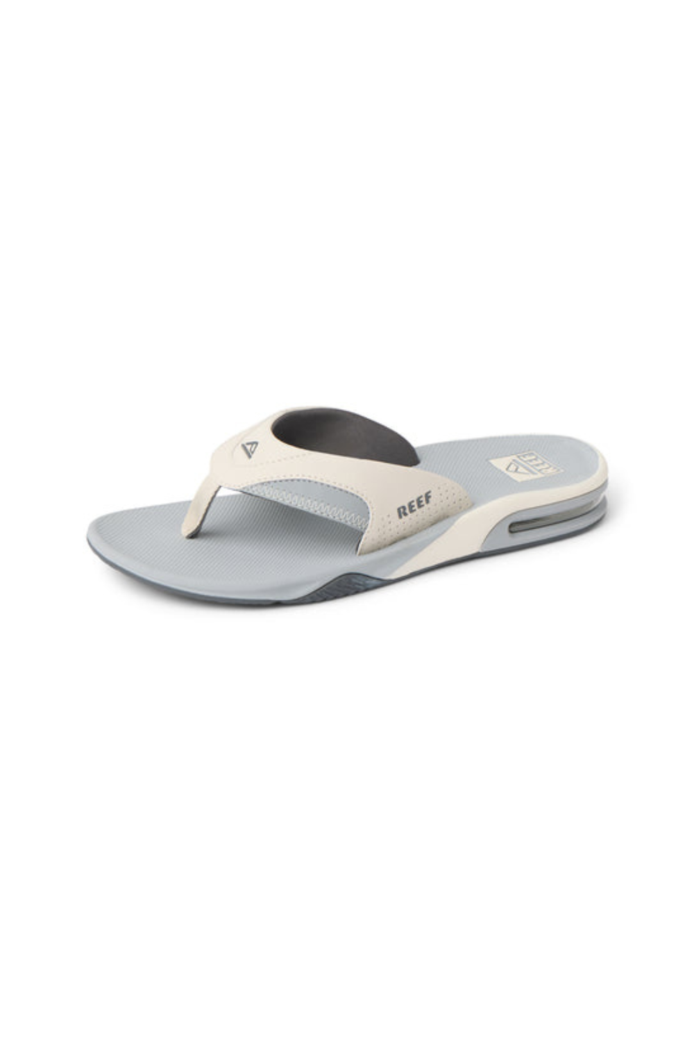 Reef Fanning Mens Flip Flops Light Grey