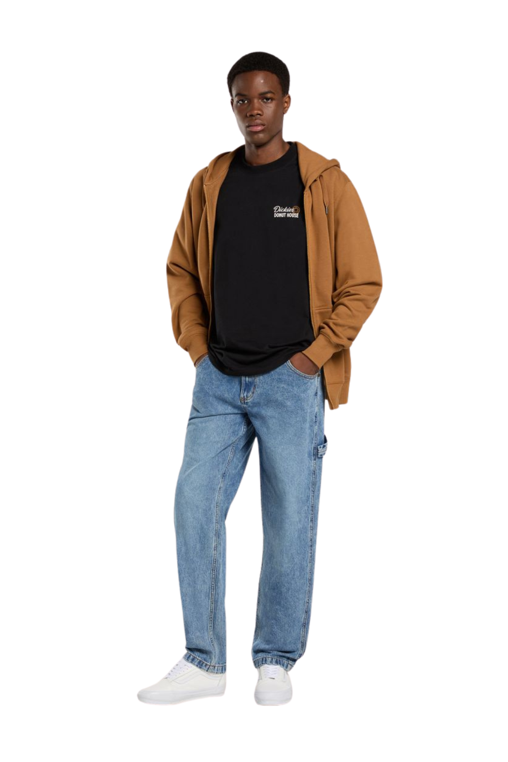 Dickies Donut House Light Weight Short Sleeve T-Shirt Black