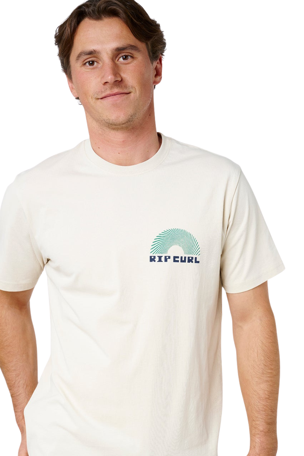 Rip Curl Artist Of The Search Rising Mens T-Shirt Vintage White