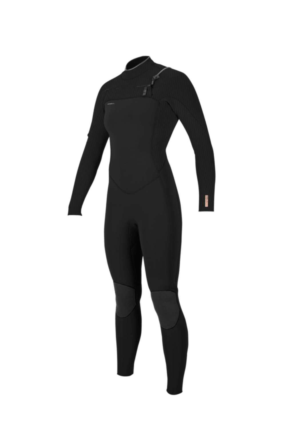 O'Neill Womens Hyperfreak 5/4+ Chest Zip Wetsuit Black