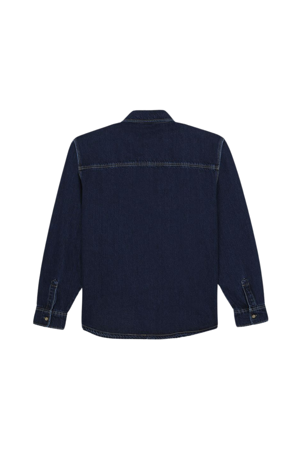 Dickies Mechanic Long Sleeve Denim Shirt Dark Indigo