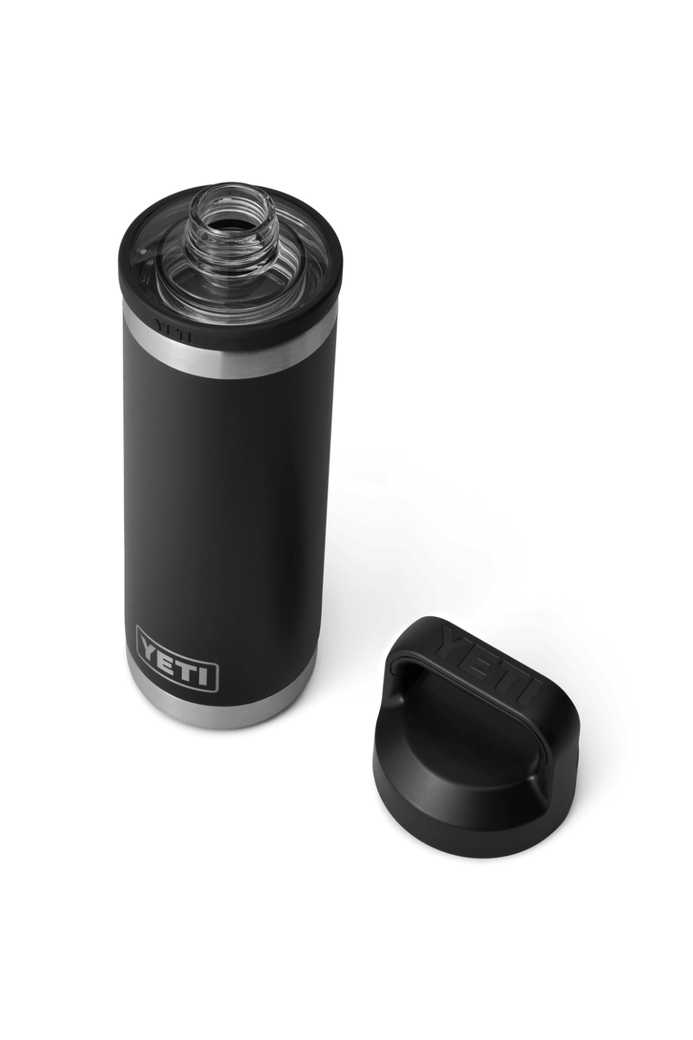 Yeti Rambler 18 Oz Bottle With Chug Cap Black