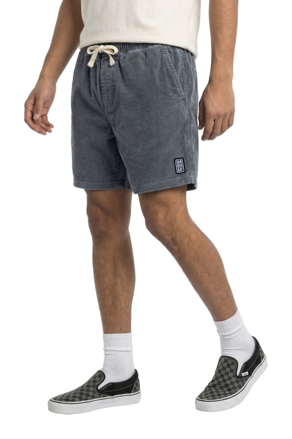 BamBooBay Chill Cord Shorts Navy