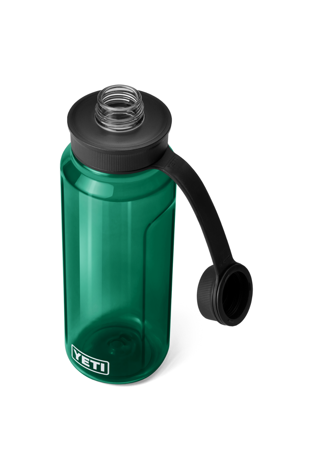Yeti Yonder 34 Oz Water Bottle With Tether Cap Black Forest Green