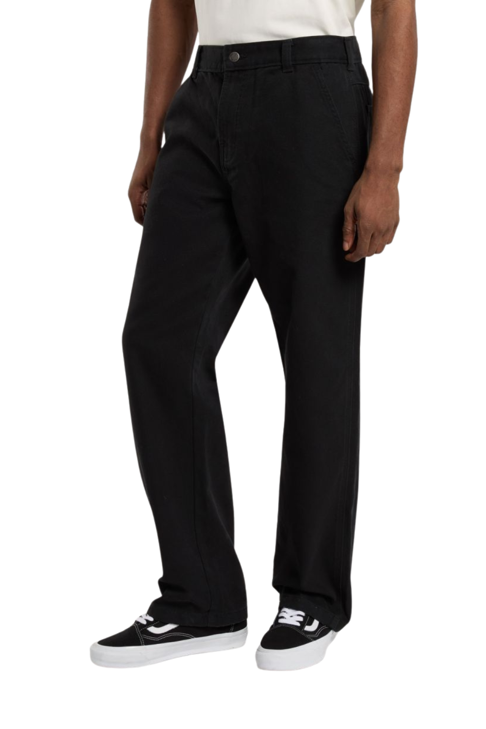 Dickies Regular Canvas Carpenter Trousers Black