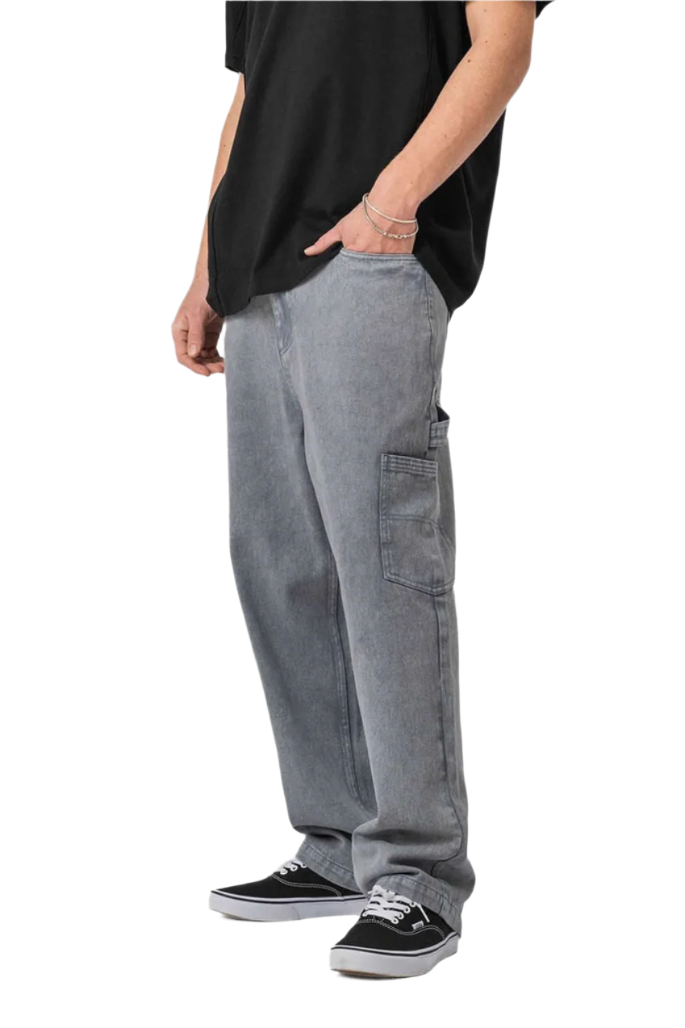 Santa Cruz Mens Carpenter Big Pants Storm Grey
