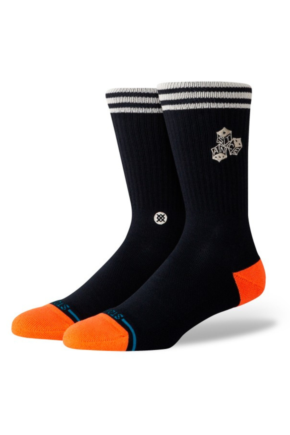 Stance High Roller Crew Socks Black