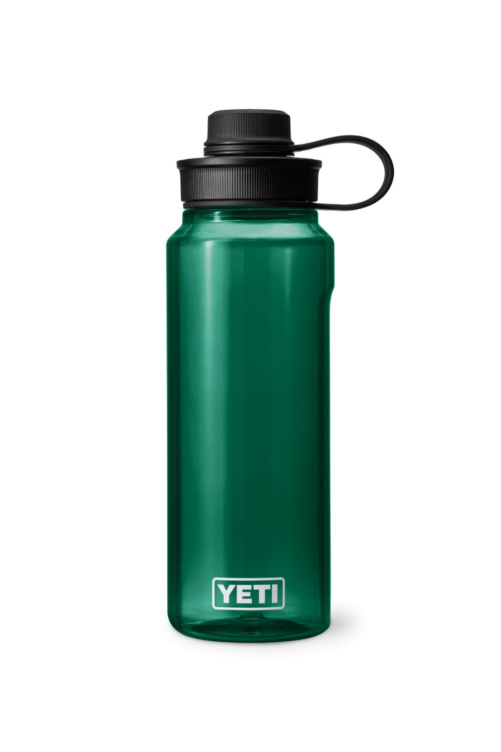 Yeti Yonder 34 Oz Water Bottle With Tether Cap Black Forest Green