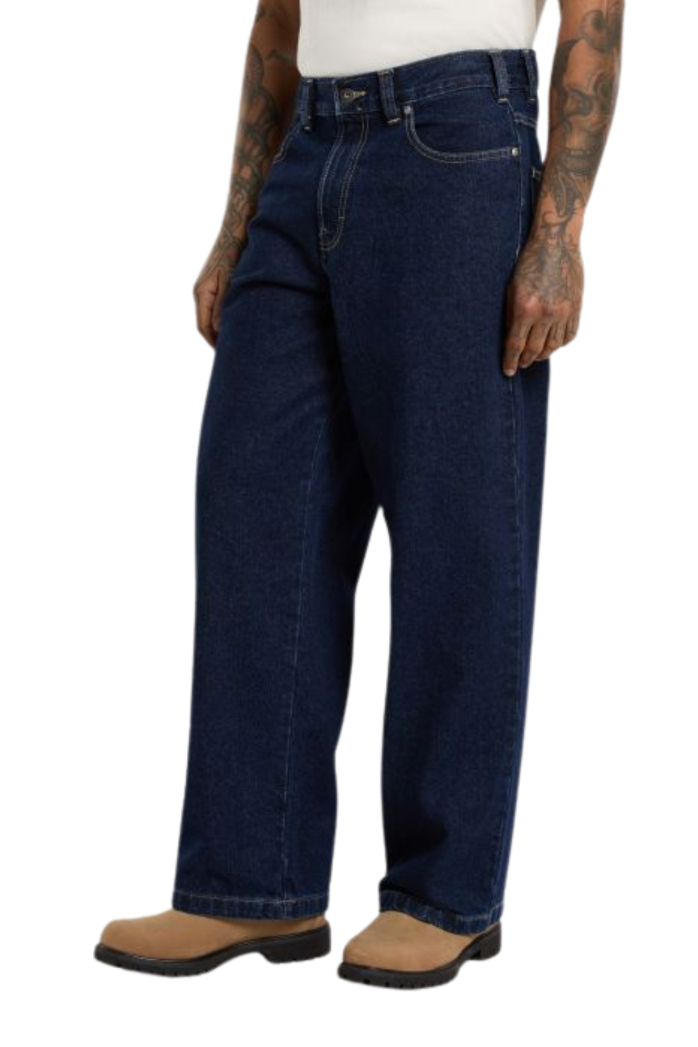Dickies Hilham Extra Loose Straight Jeans Dark Blue