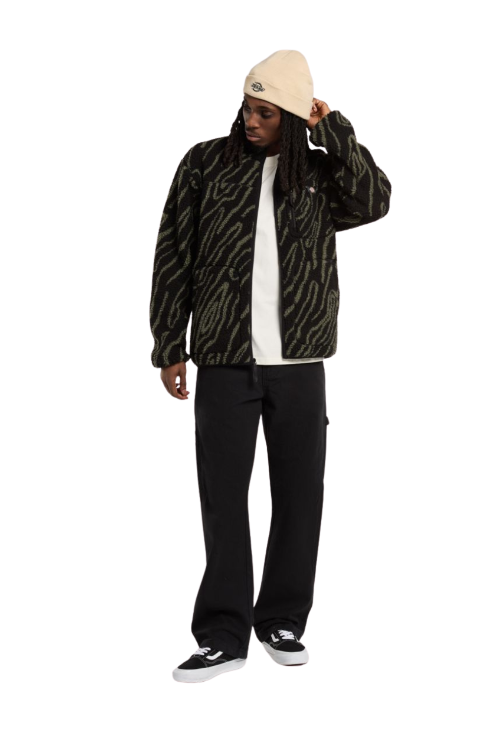 Dickies Regular Canvas Carpenter Trousers Black