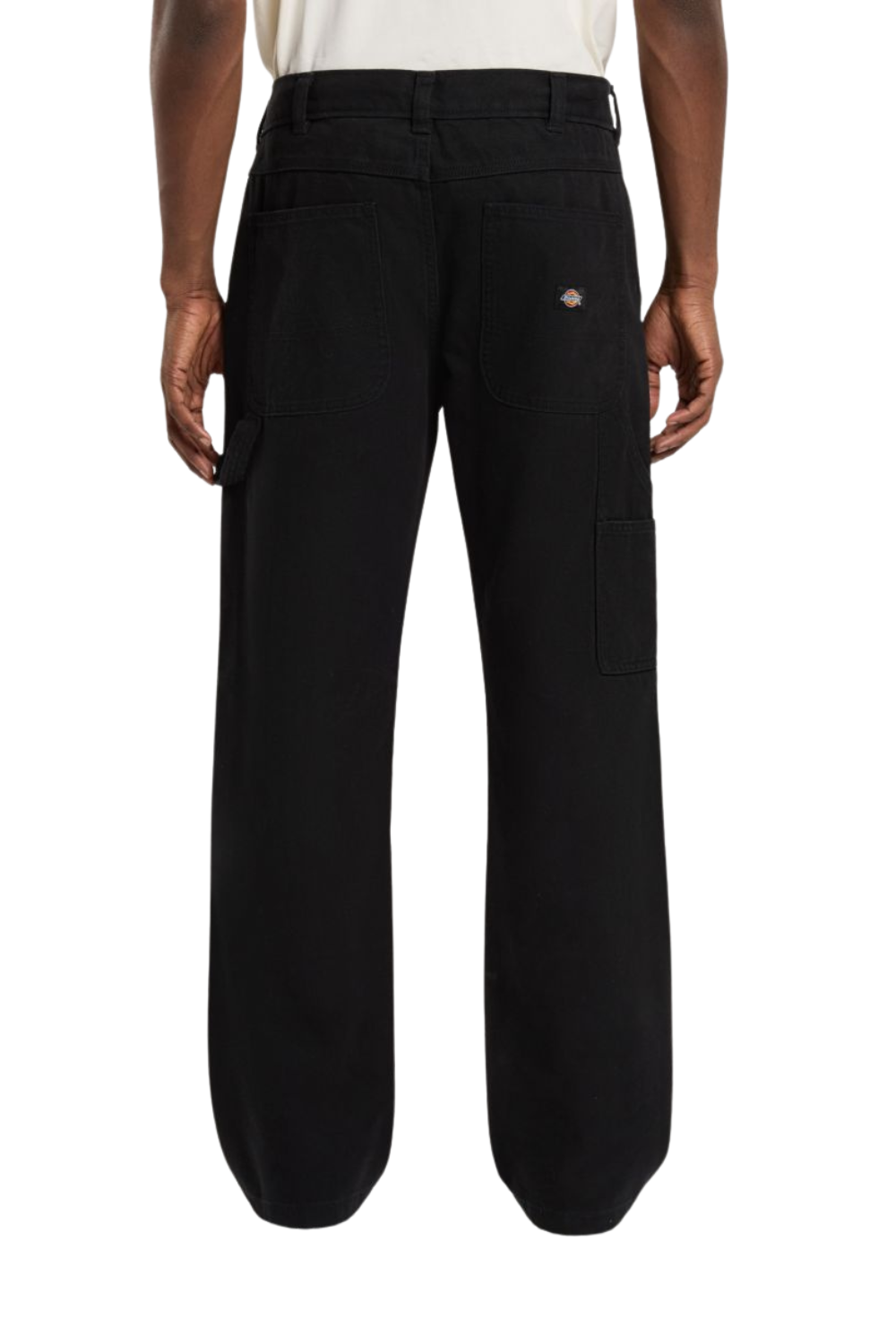 Dickies Regular Canvas Carpenter Trousers Black