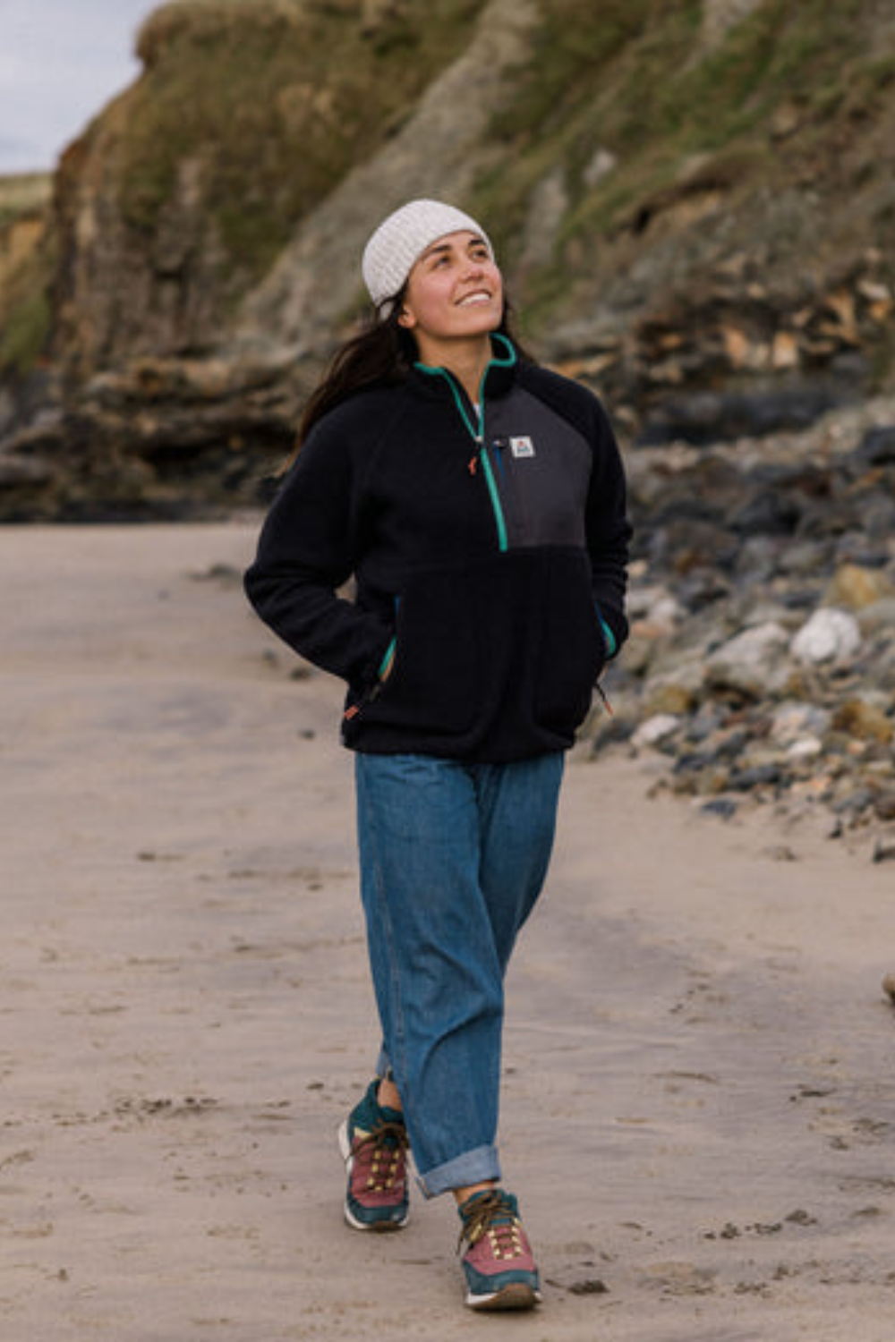 Passenger Home Recycled Sherpa Fleece Black