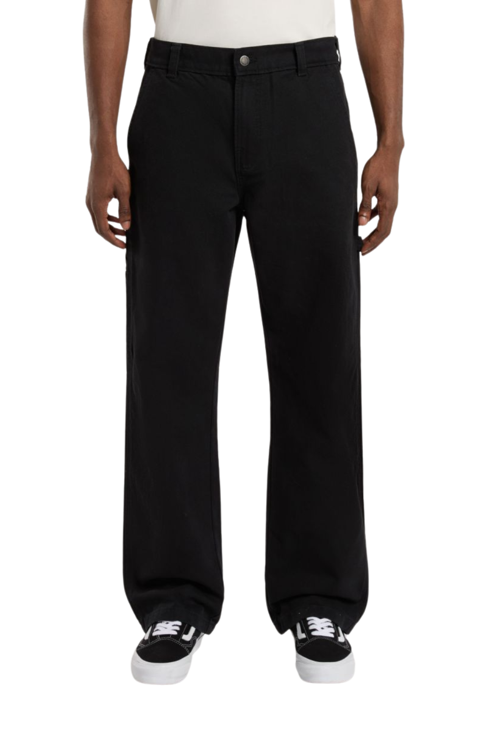 Dickies Regular Canvas Carpenter Trousers Black
