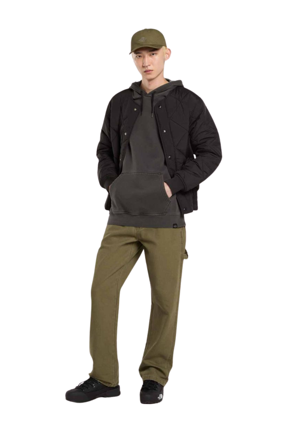 Dickies Christiana Garment Dye Pullover Hoodie Black