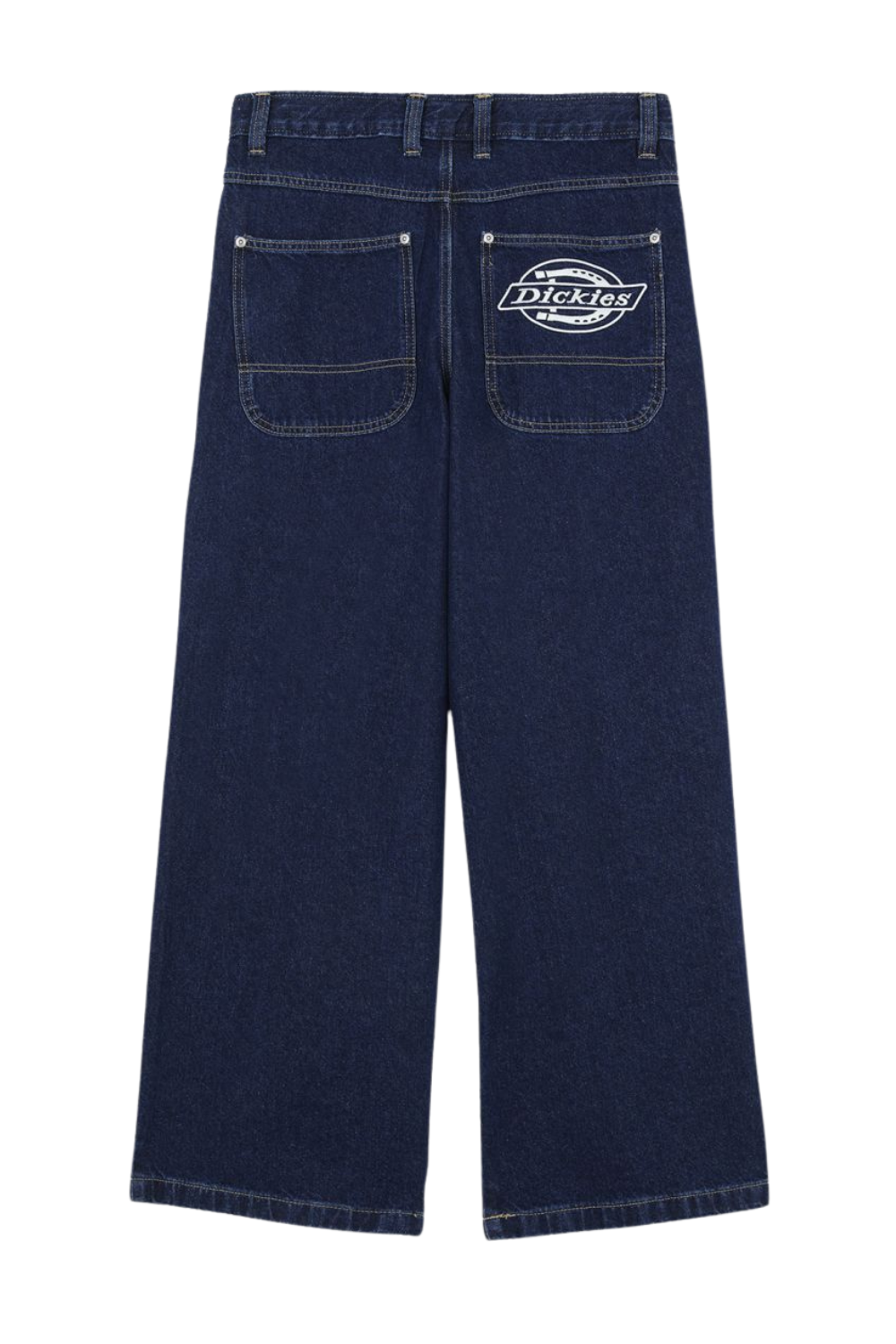 Dickies Hilham Extra Loose Straight Jeans Dark Blue