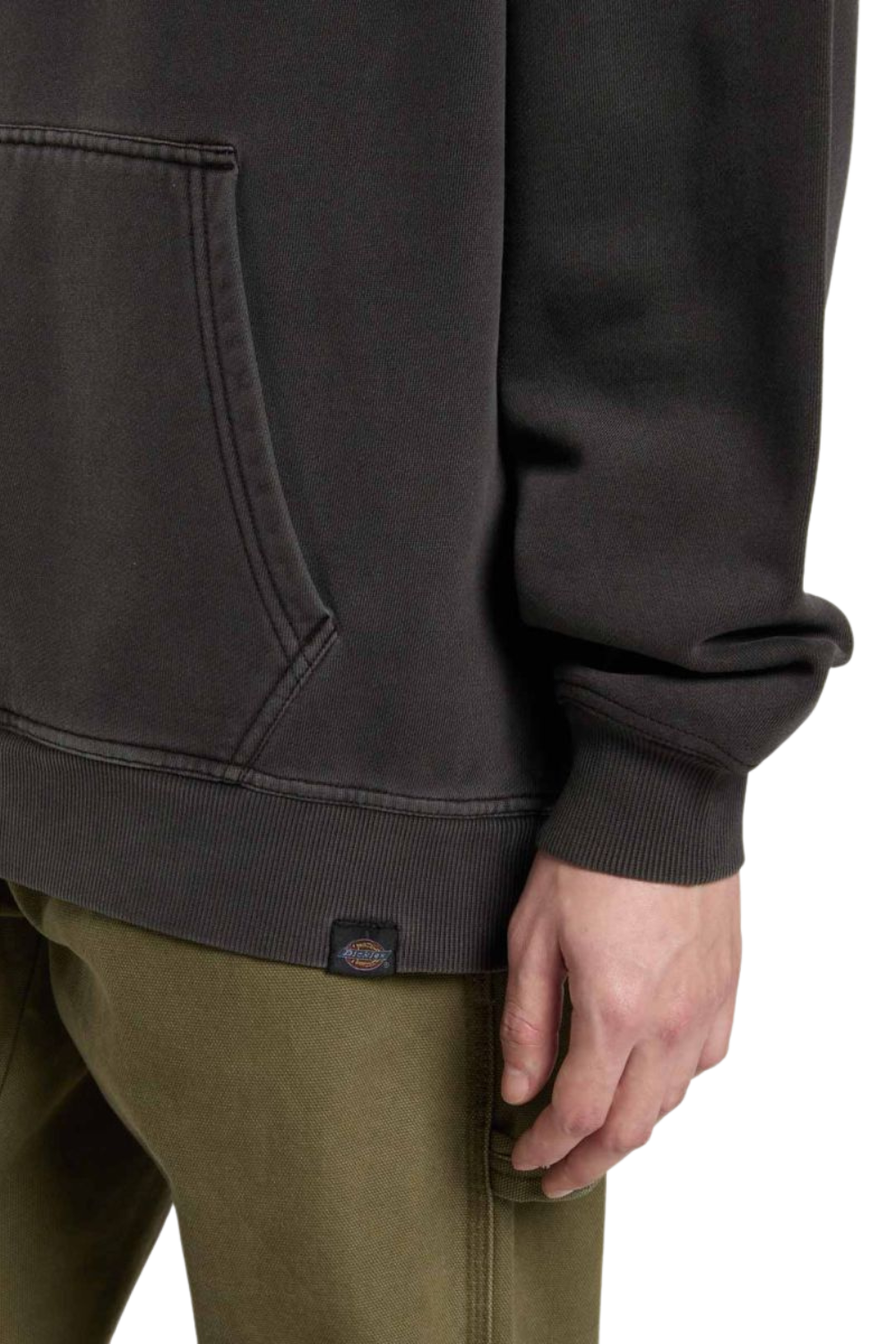 Dickies Christiana Garment Dye Pullover Hoodie Black