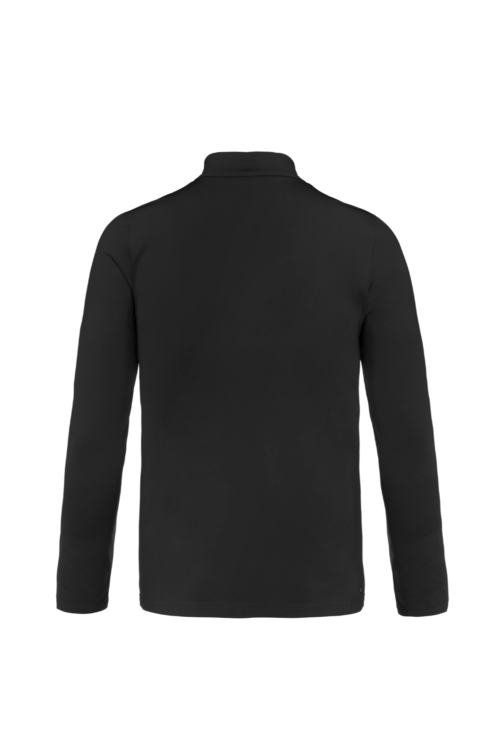 Protest Rewill Mens 1/4 Zip Mid Layer Top True Black