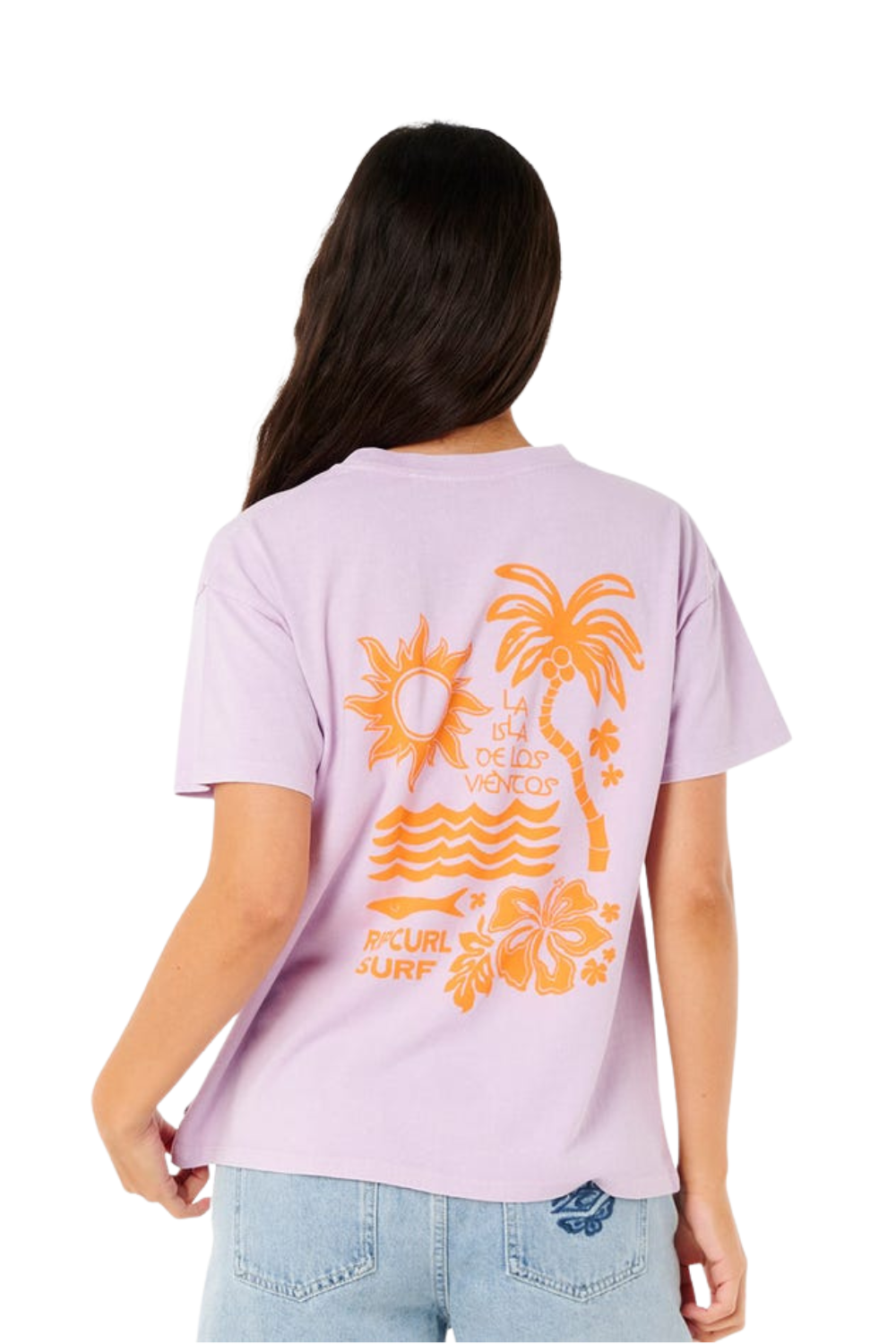 Rip Curl Cala Nights Relaxed T-Shirt Lilac