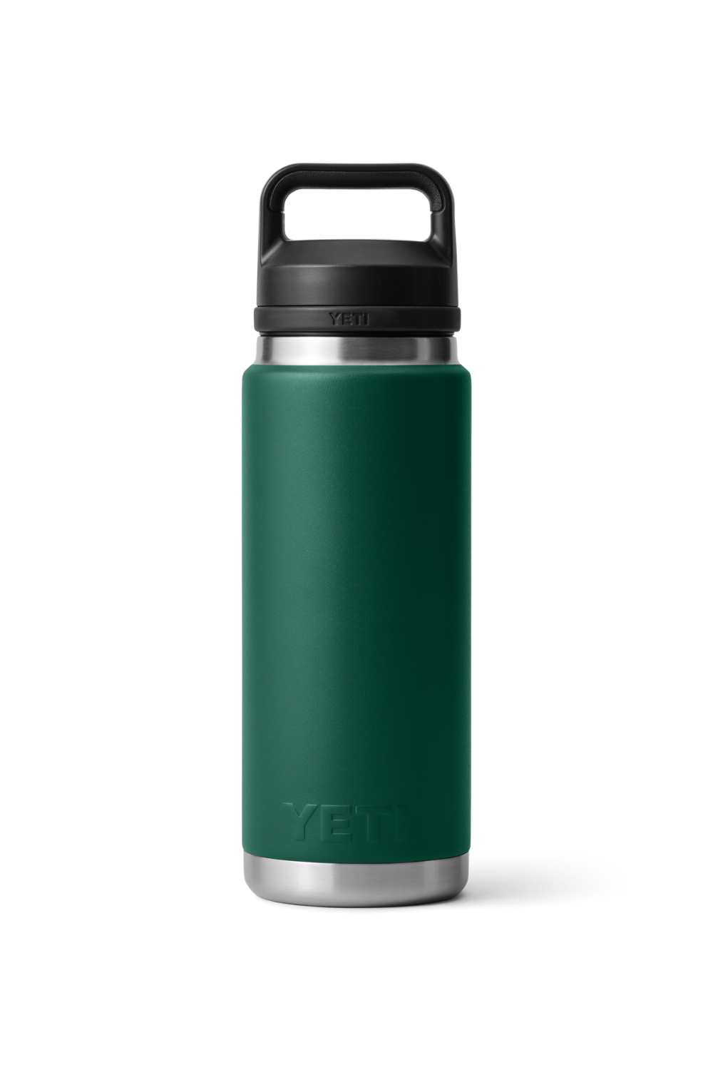 Yeti Rambler 26 Oz Bottle With Chug Cap Black Forest Green