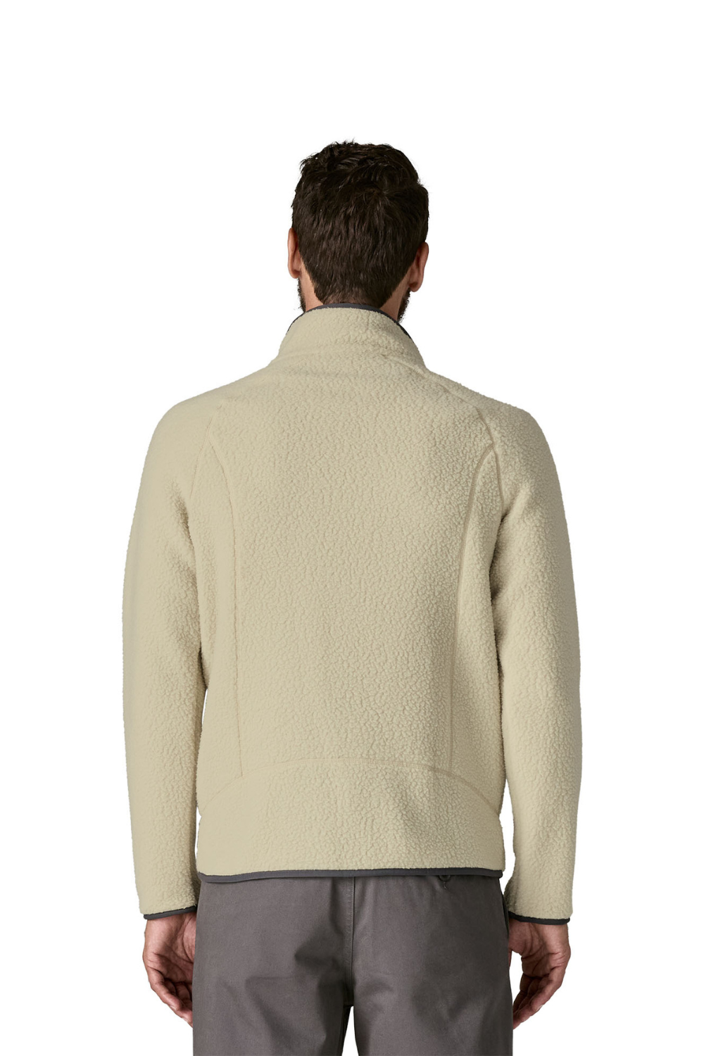 Patagonia Mens Retro Pile Jacket Pelican Smolder Blue